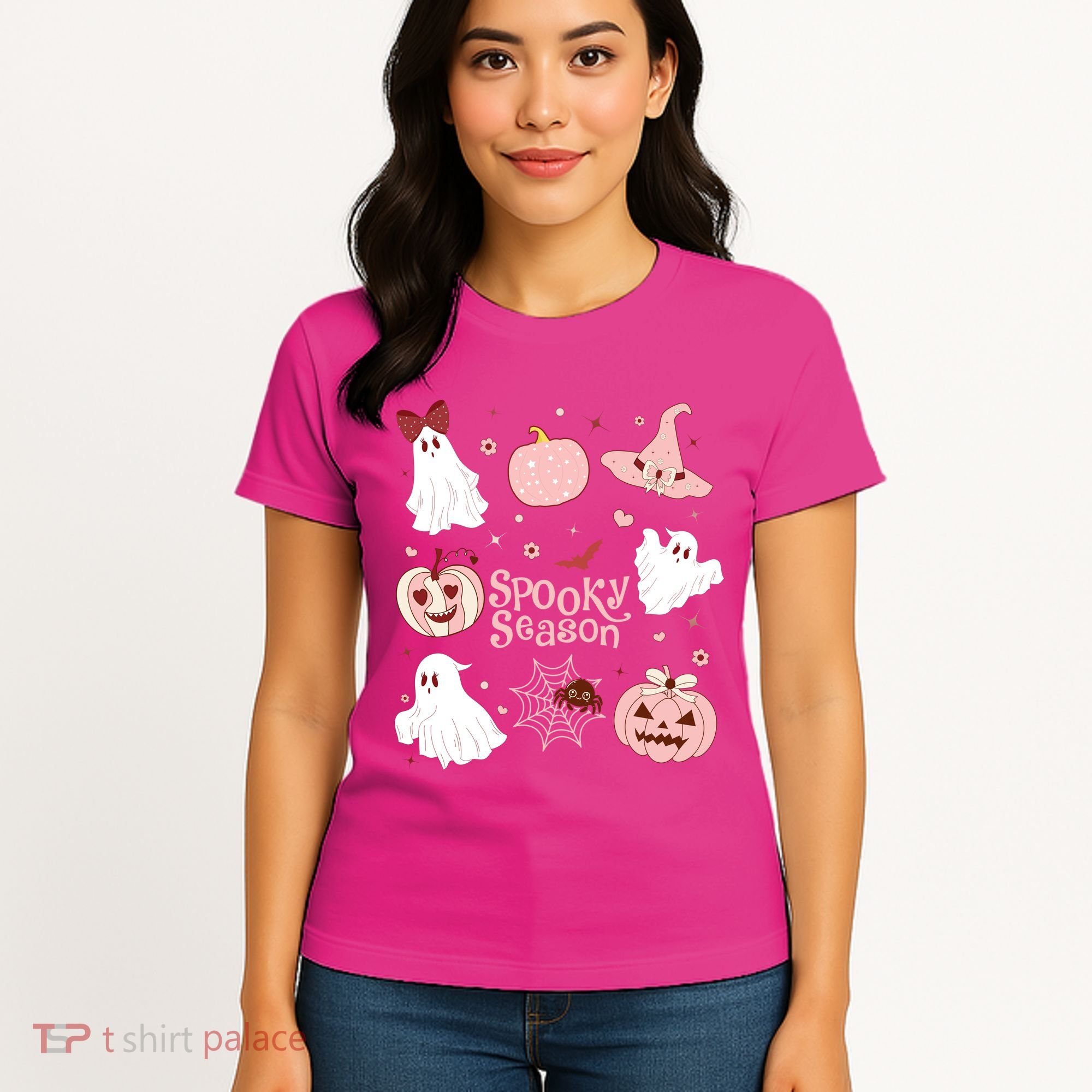 Cute Coquette Spooky Season Women's T-Shirt