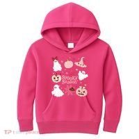 Cute Coquette Spooky Season Kids Hoodie thumb 0