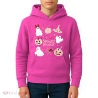 Cute Coquette Spooky Season Kids Hoodie thumb 4