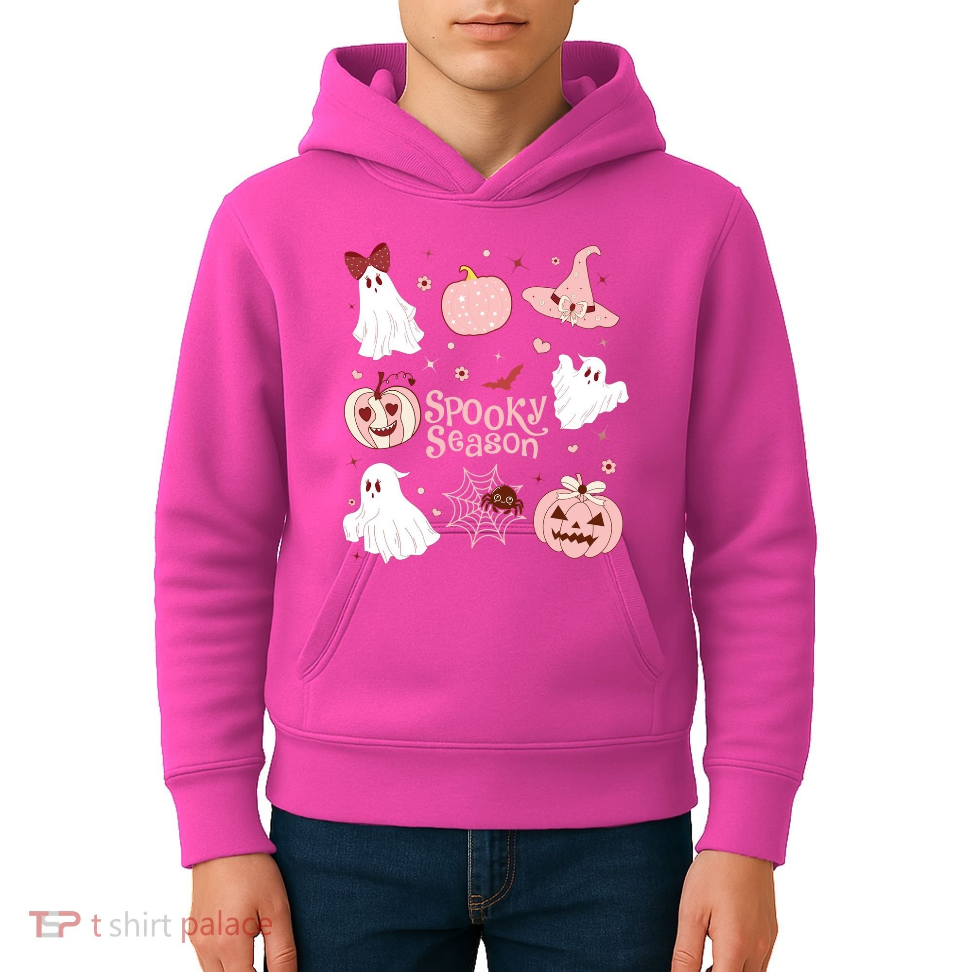 Cute Coquette Spooky Season Kids Hoodie