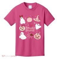 Cute Coquette Spooky Season Kids T-Shirt thumb 0