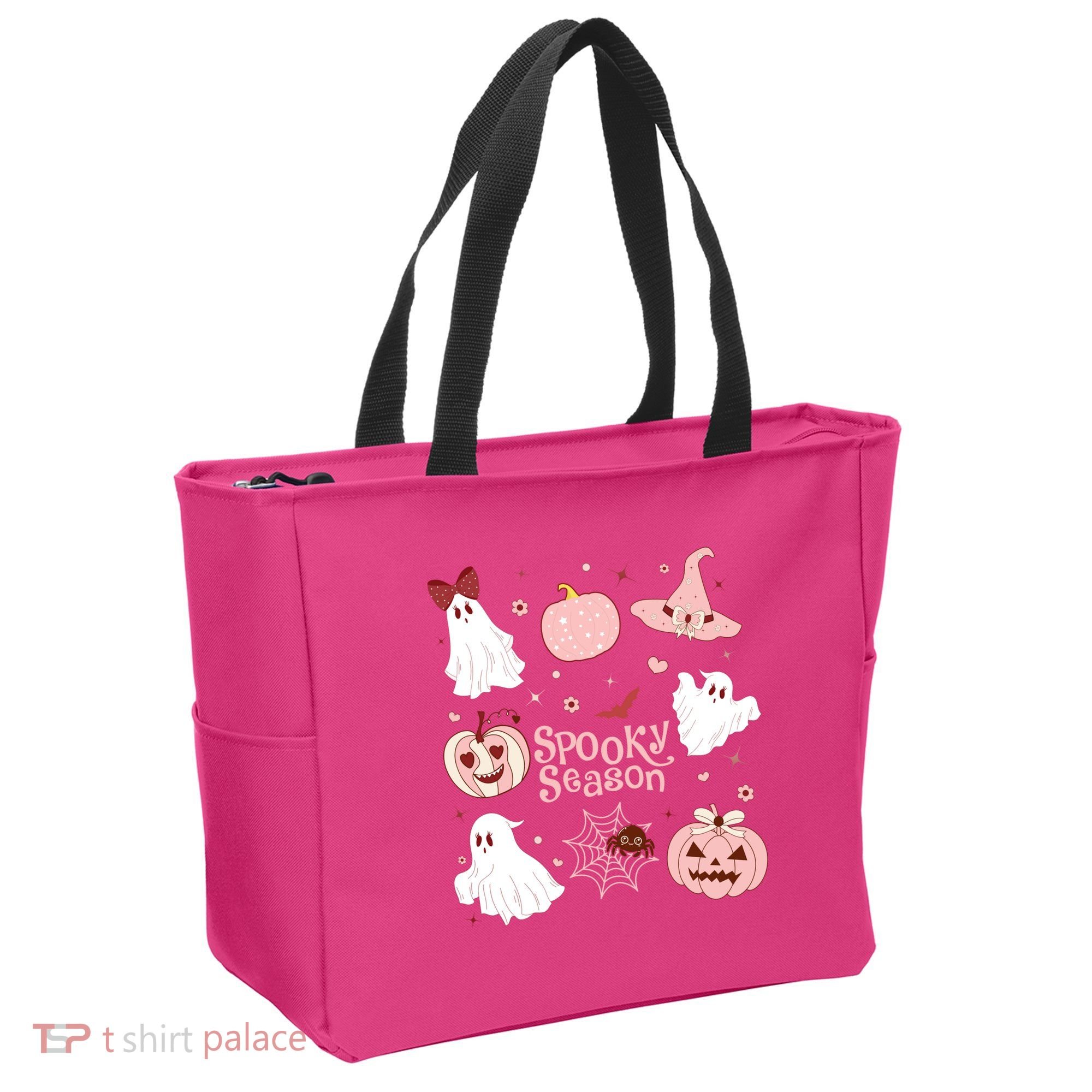 Cute Coquette Spooky Season Tote Bag
