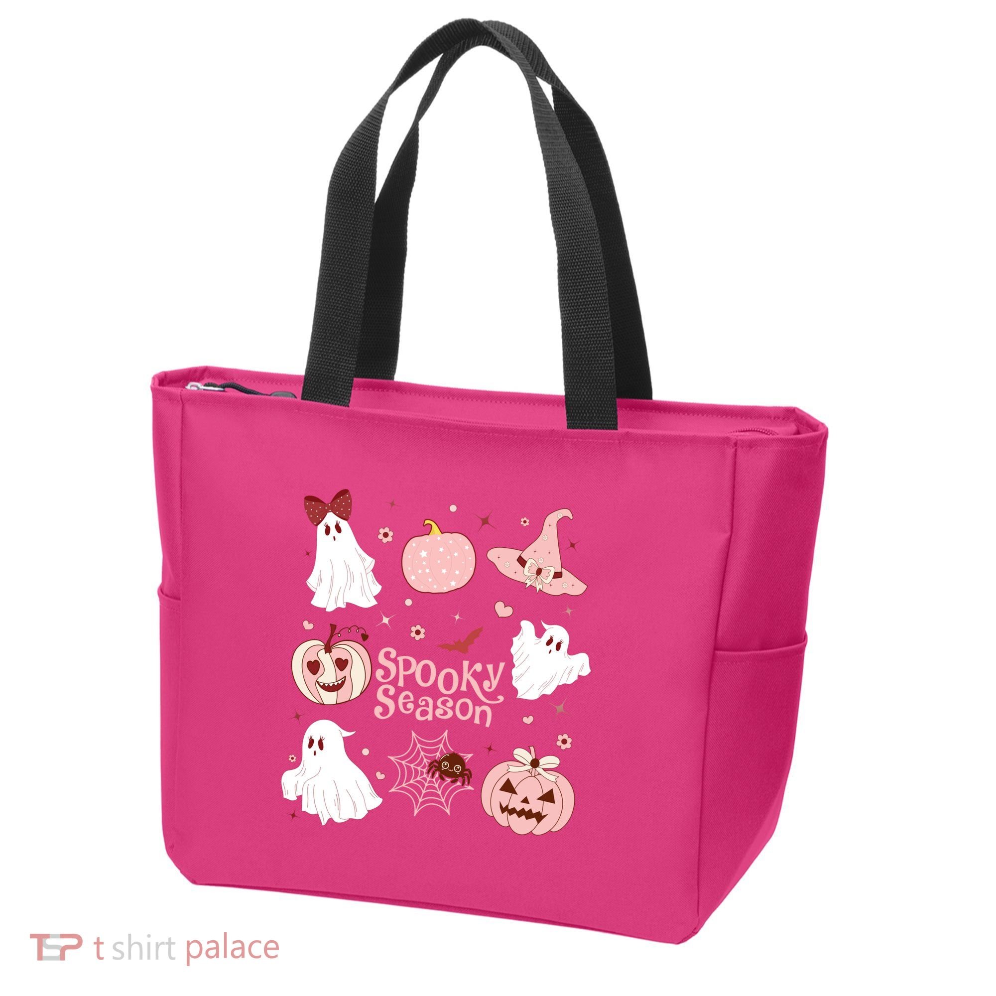 Cute Coquette Spooky Season Tote Bag