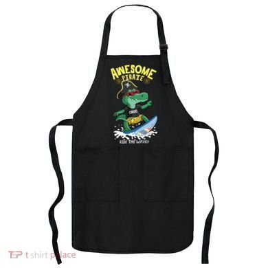 Cool Crocodile Surfing Apron
