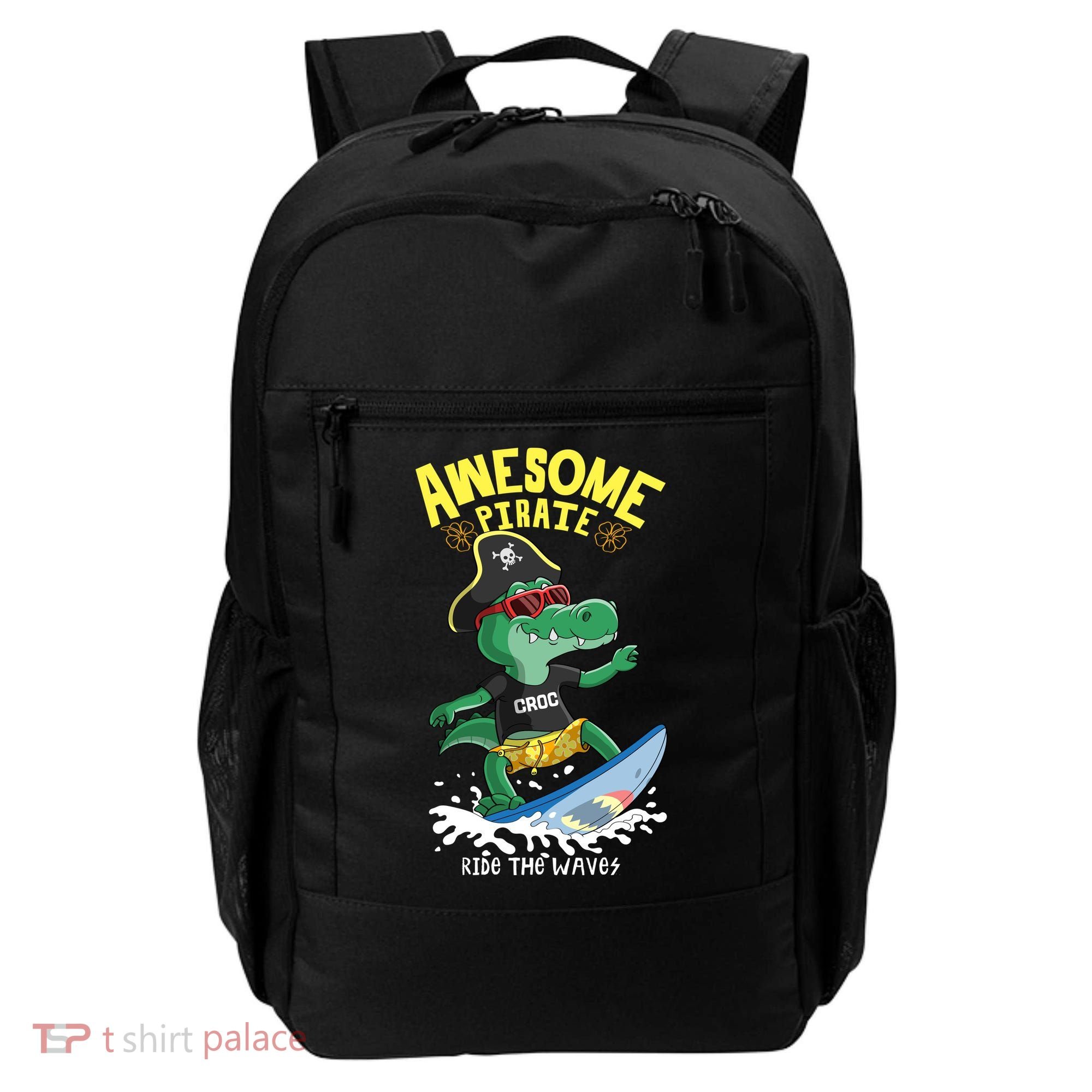 Cool Crocodile Surfing Backpack