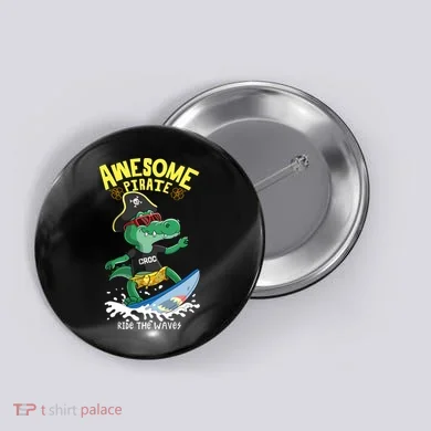 Cool Crocodile Surfing Button