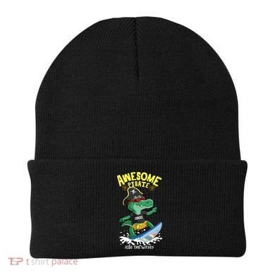 Cool Crocodile Surfing Beanie