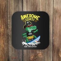 Cool Crocodile Surfing Coaster thumb 0