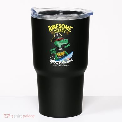 Cool Crocodile Surfing Tumbler