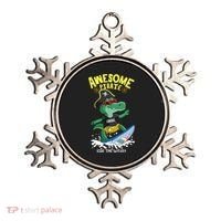 Cool Crocodile Surfing Ornament thumb 0