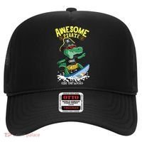 Cool Crocodile Surfing Hat thumb 0
