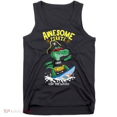 Cool Crocodile Surfing Tank Top