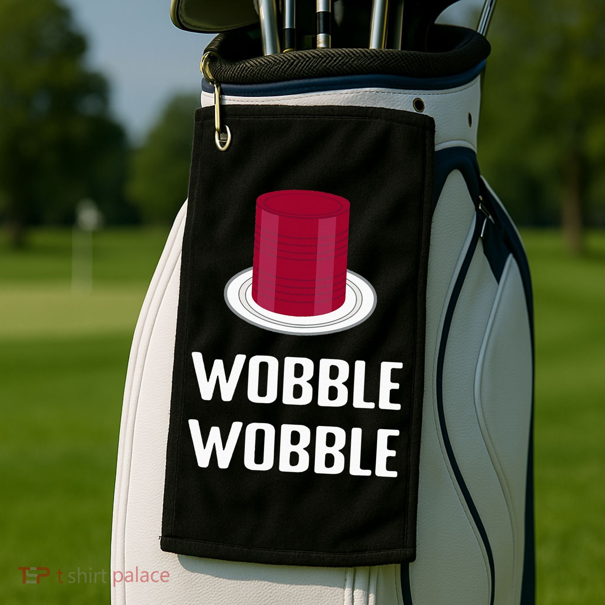 Canned Cranberry Sauce   Funny Thanksgiving Golf Towel