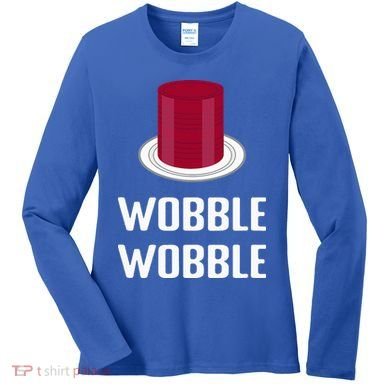 Canned Cranberry Sauce   Funny Thanksgiving Women's Long Sleeve Shirt