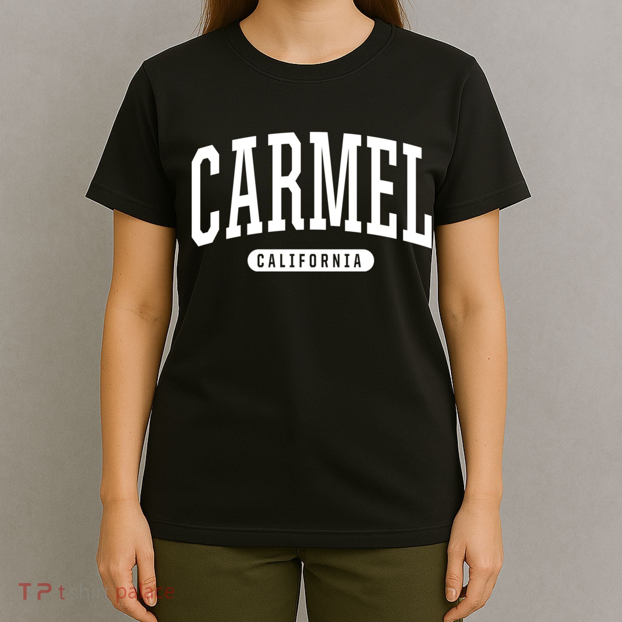 Carmel California Souvenirs & Gifts College Style Carmel California Souvenir Gif T-Shirt
