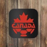 Cool Canada Soccer Jersey Logo Coaster thumb 0