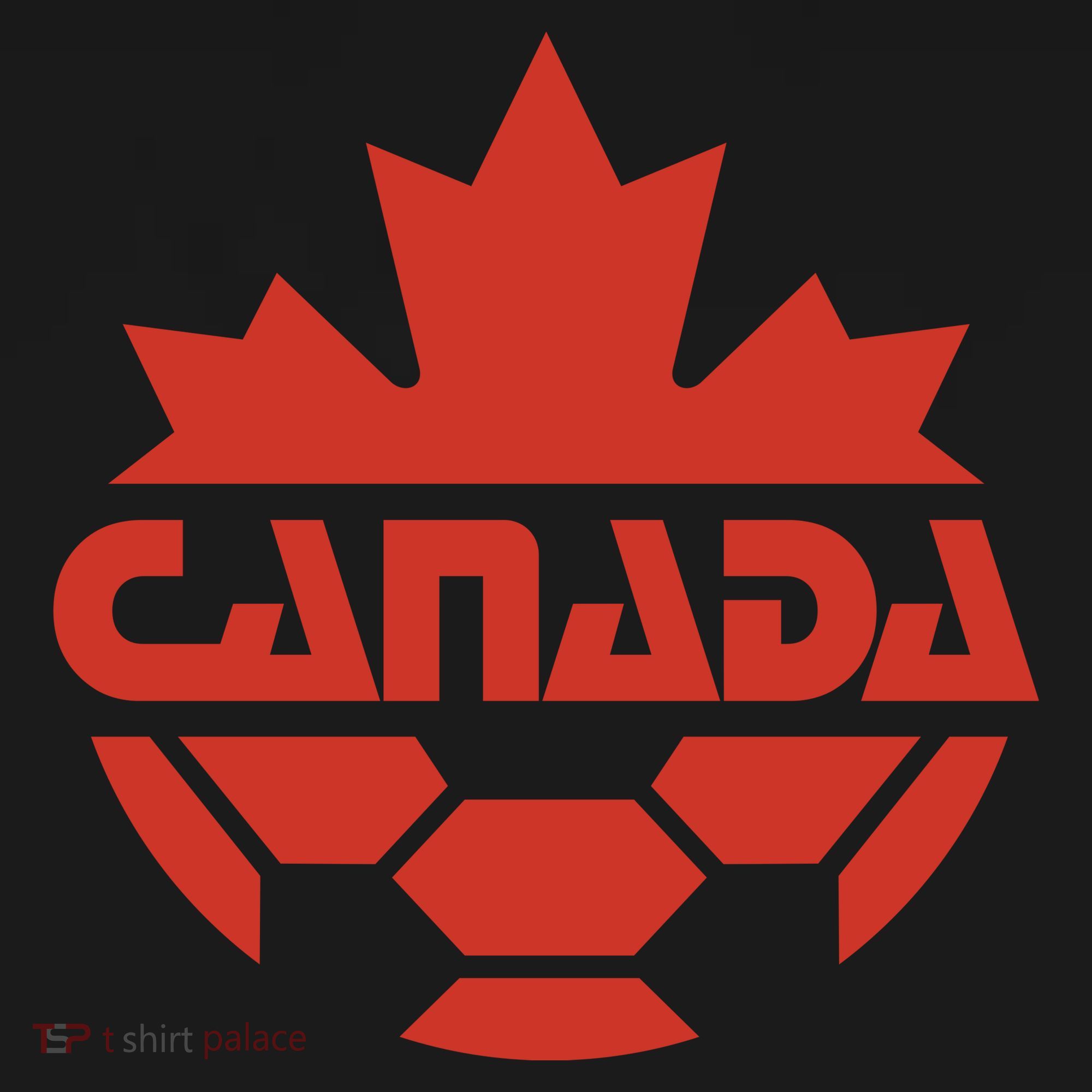 Cool Canada Soccer Jersey Logo Toddler Hoodie