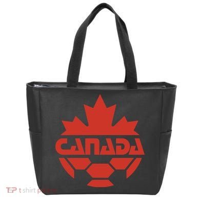 Cool Canada Soccer Jersey Logo Tote Bag