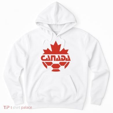 Cool Canada Soccer Jersey Logo Hoodie