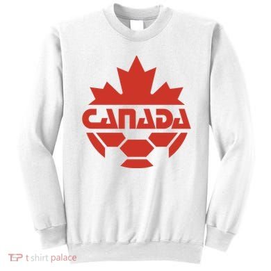 Cool Canada Soccer Jersey Logo Sweatshirt