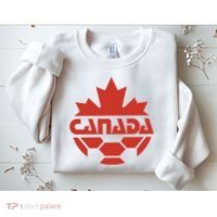 Cool Canada Soccer Jersey Logo Sweatshirt thumb 2