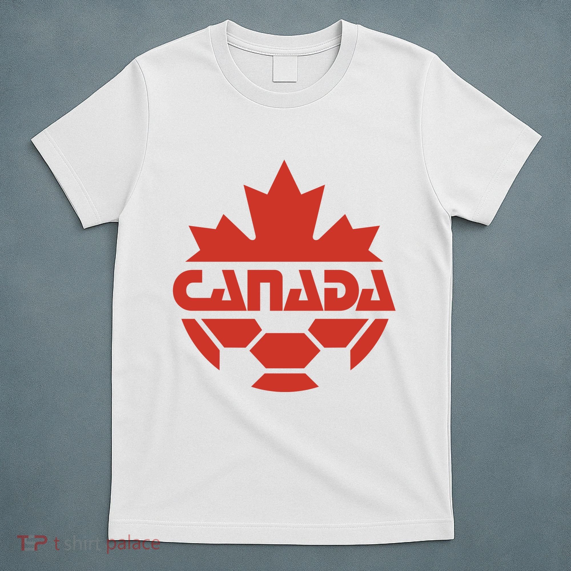 Cool Canada Soccer Jersey Logo T-Shirt