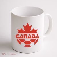 Cool Canada Soccer Jersey Logo Coffee Mug thumb 1