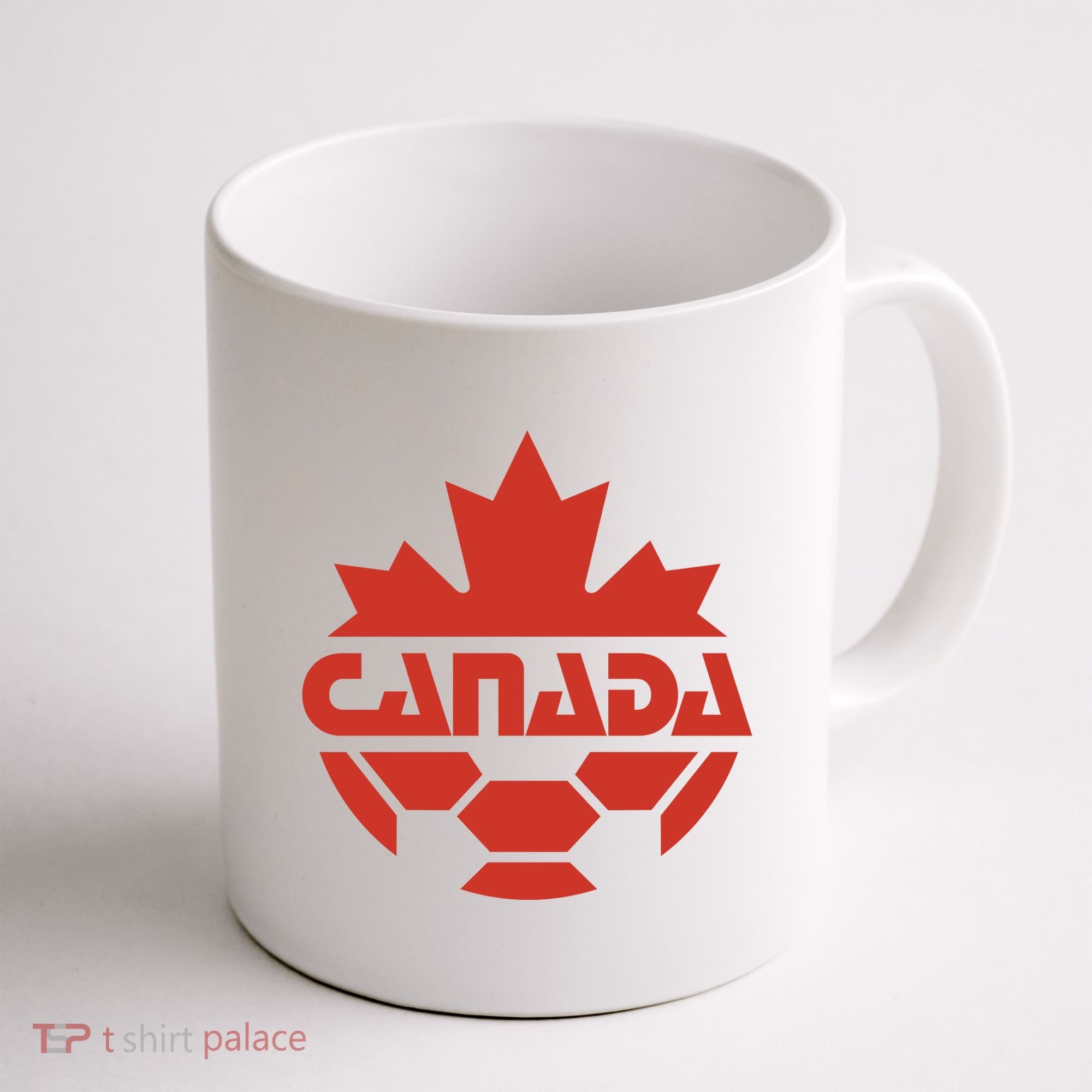 Cool Canada Soccer Jersey Logo Coffee Mug