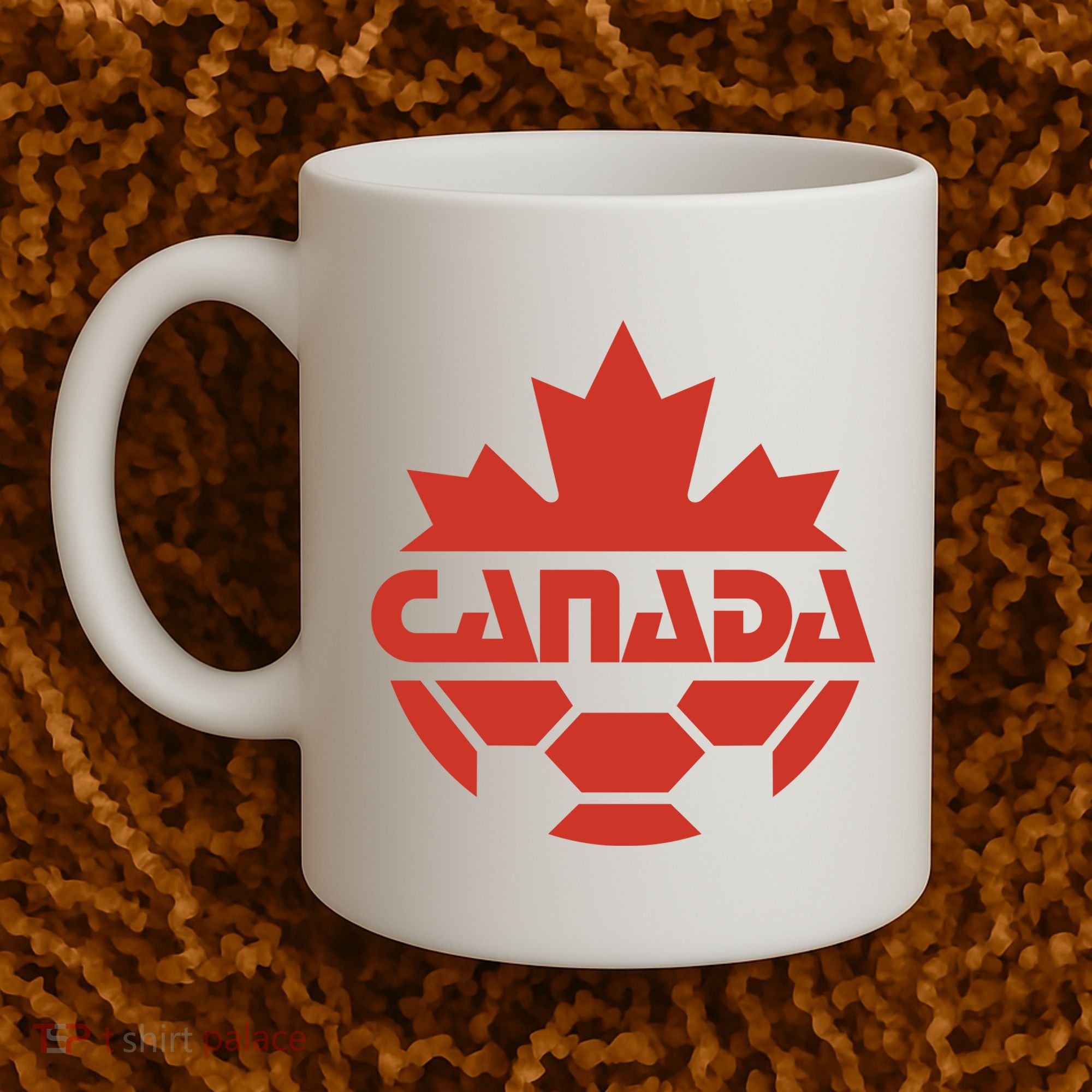 Cool Canada Soccer Jersey Logo Coffee Mug