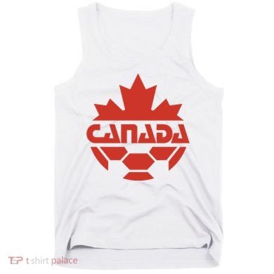 Cool Canada Soccer Jersey Logo Tank Top