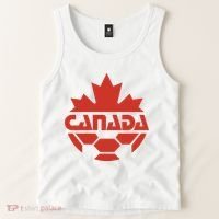 Cool Canada Soccer Jersey Logo Tank Top thumb 2