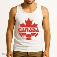 Cool Canada Soccer Jersey Logo Tank Top thumb 3