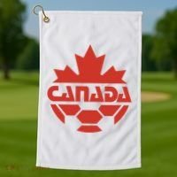 Cool Canada Soccer Jersey Logo Golf Towel thumb 1