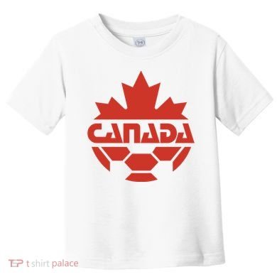 Cool Canada Soccer Jersey Logo Toddler T-Shirt