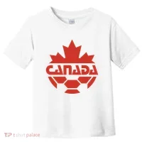 Cool Canada Soccer Jersey Logo Toddler T-Shirt thumb 0
