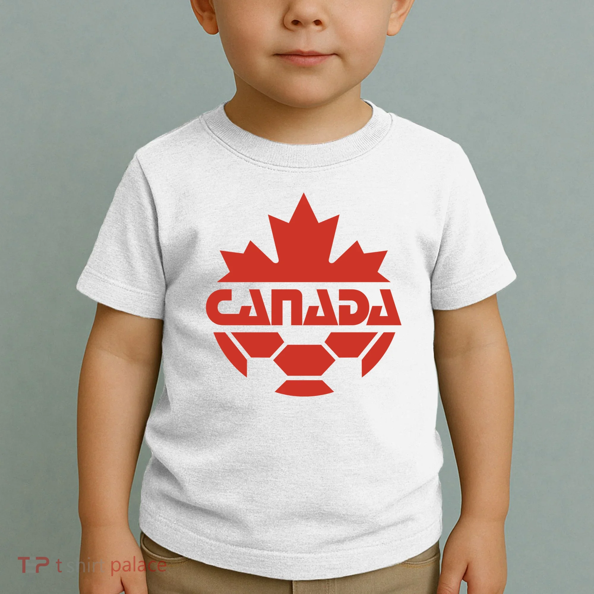 Cool Canada Soccer Jersey Logo Toddler T-Shirt