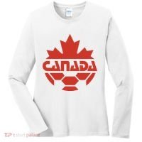 Cool Canada Soccer Jersey Logo Women's Long Sleeve Shirt thumb 0