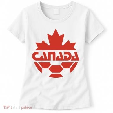 Cool Canada Soccer Jersey Logo Women's T-Shirt