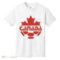 Cool Canada Soccer Jersey Logo Kids T-Shirt thumb 0