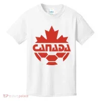 Cool Canada Soccer Jersey Logo Kids T-Shirt thumb 0