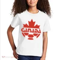 Cool Canada Soccer Jersey Logo Kids T-Shirt thumb 2