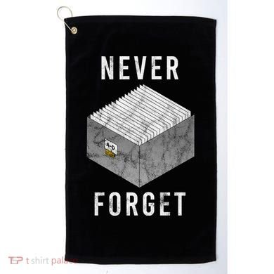 Card Catalog School Library School Librarian Gift Golf Towel