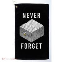 Card Catalog School Library School Librarian Gift Golf Towel thumb 0