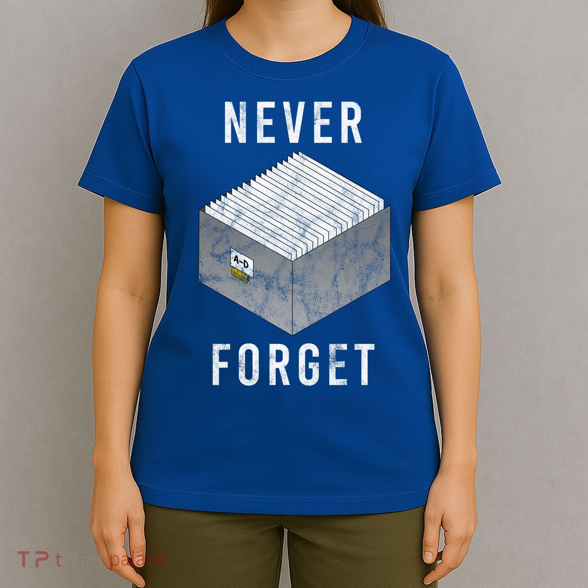 Card Catalog School Library School Librarian Gift T-Shirt