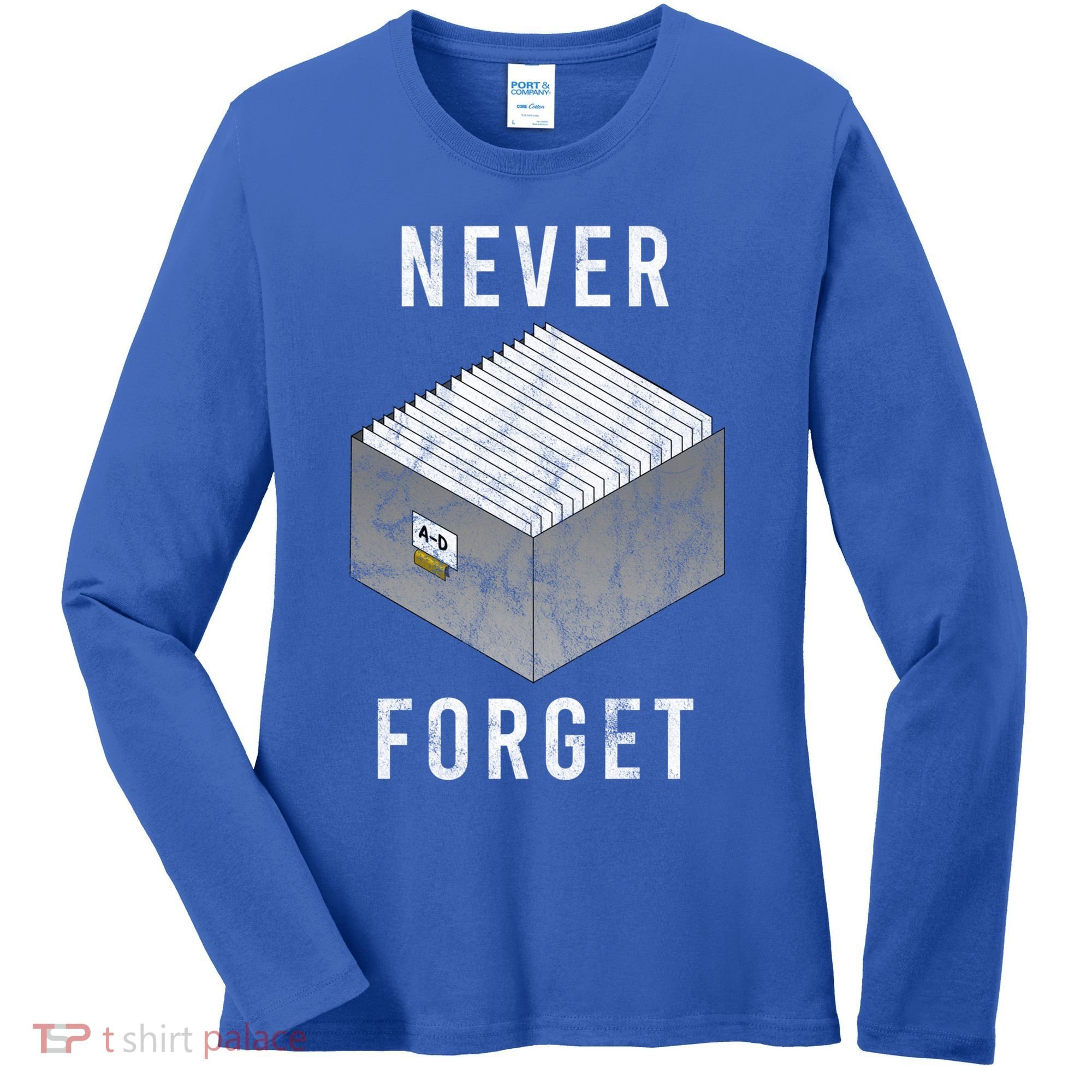 Card Catalog School Library School Librarian Gift Women's Long Sleeve Shirt