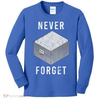 Card Catalog School Library School Librarian Gift Kids Long Sleeve Shirt