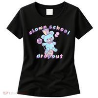 Clowncore Clown School Dropout Pastel Goth Teddy Bear Circus Women's T-Shirt thumb 0