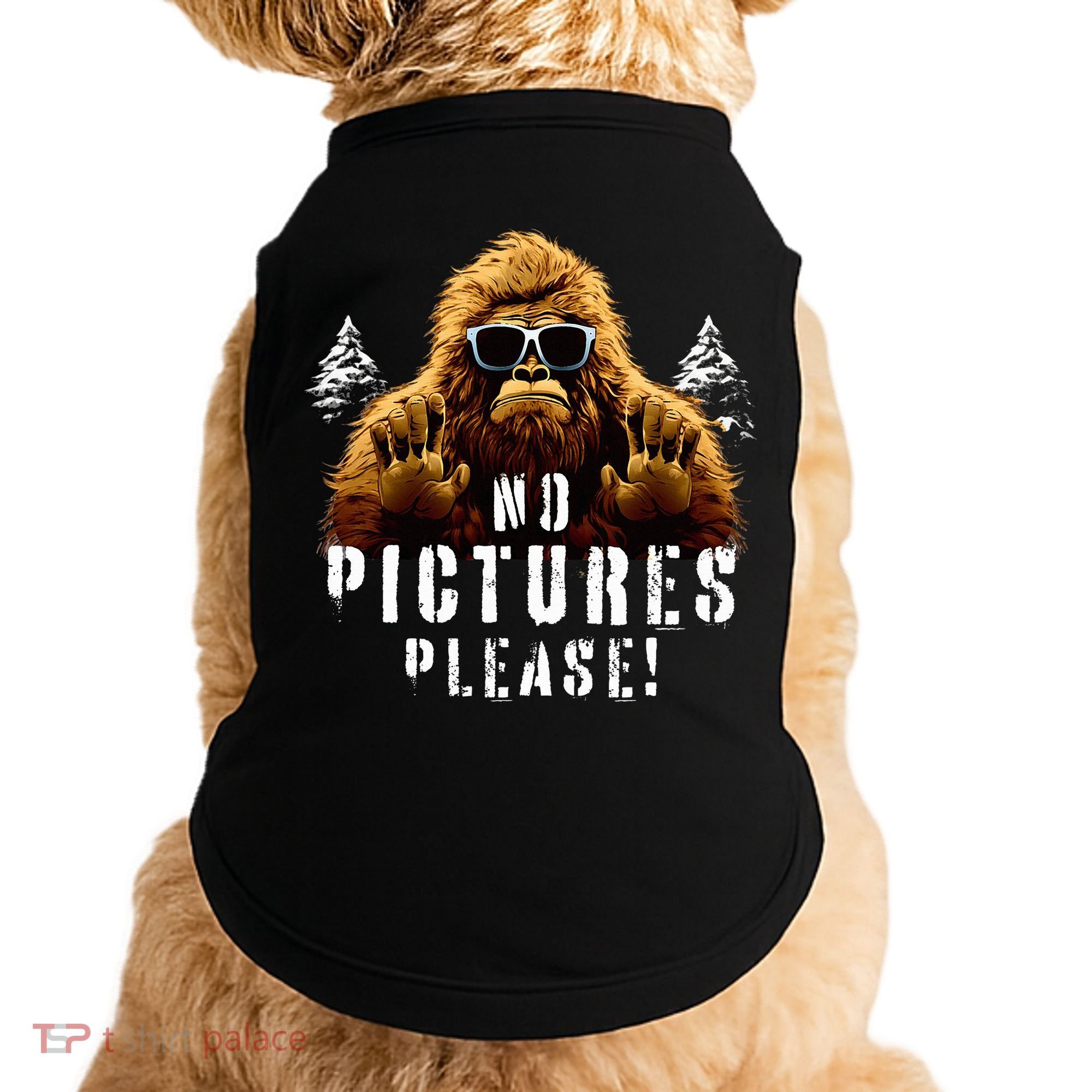 Cryptozoology Cryptid  Sasquatch Believe  Funny Bigfoot Doggie Tank