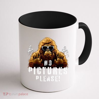 Cryptozoology Cryptid  Sasquatch Believe  Funny Bigfoot Coffee Mug back