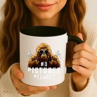 Cryptozoology Cryptid  Sasquatch Believe  Funny Bigfoot Coffee Mug thumb 3